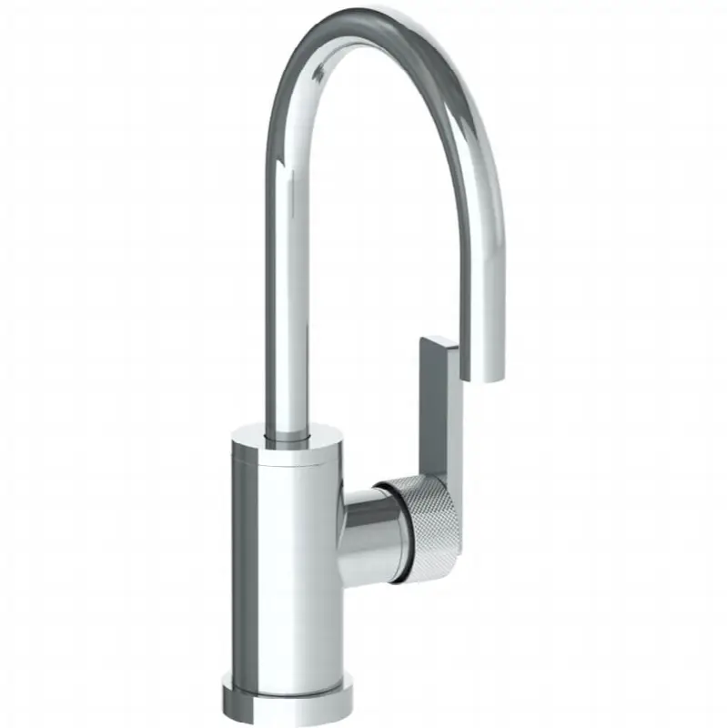 Deck Mounted 1 Hole Gooseneck Bar Faucet