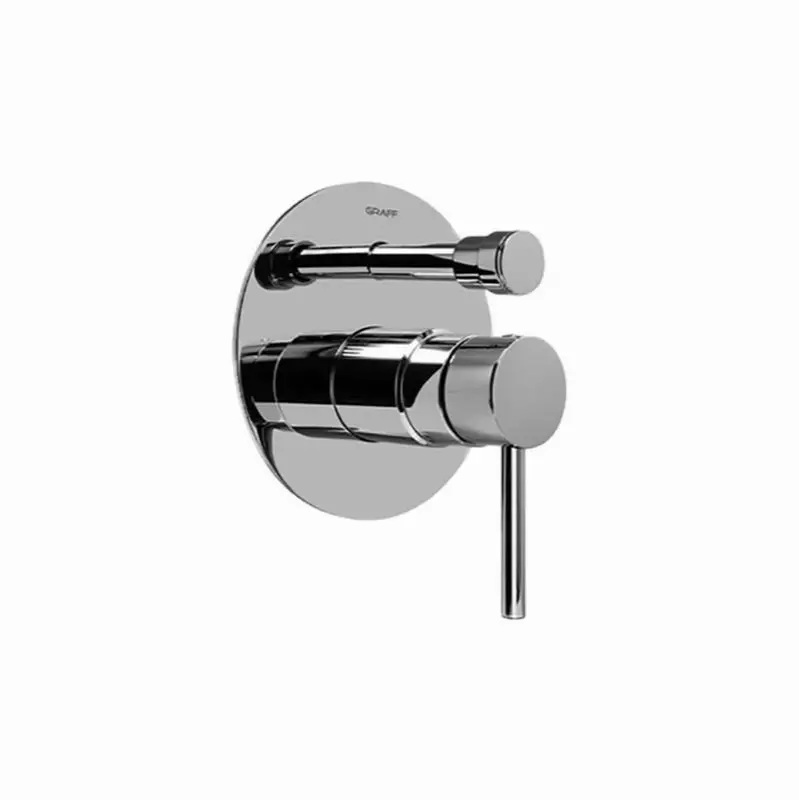 M.E. Pressure Balancing Valve Trim with Handle and Diverter (Trim)