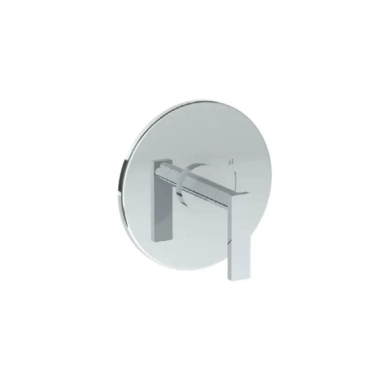 Wall Mounted Pressure Balance Shower Trim, 7" dia.