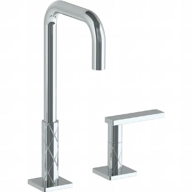 Deck Mounted 2 Hole Extended Lavatory Set