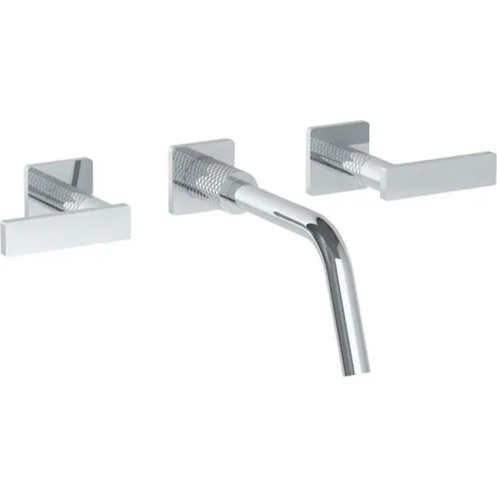 Wall Mounted 3 Hole Lavatory Set