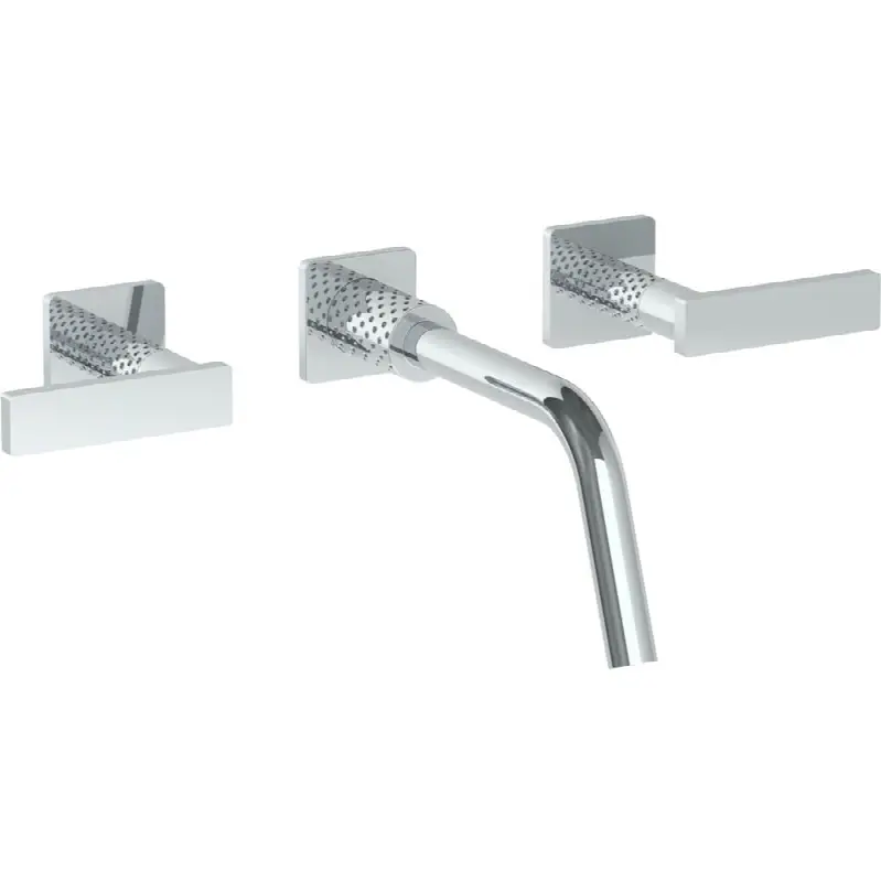 Wall Mounted 3 Hole Lavatory Set