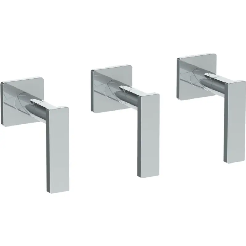 Wall Mounted 3-Valve Shower Trim