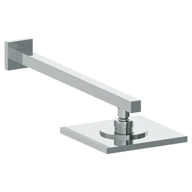 Wall Mounted Showerhead, 3"dia, with 7 3/8" Arm and Flange