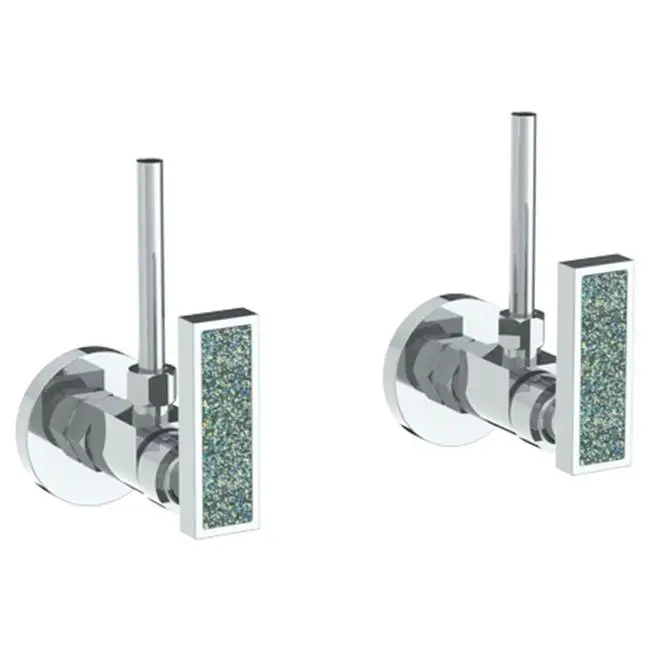 Lavatory Angle Stop Kit -1/2" Compression x 3/8" OD Compression