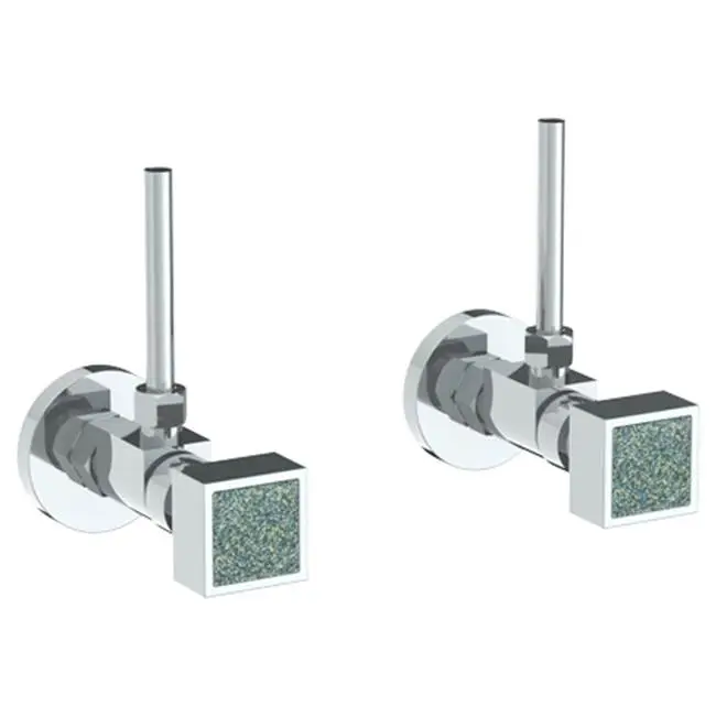 Lavatory Angle Stop Kit -1/2" Compression x 3/8" OD Compression