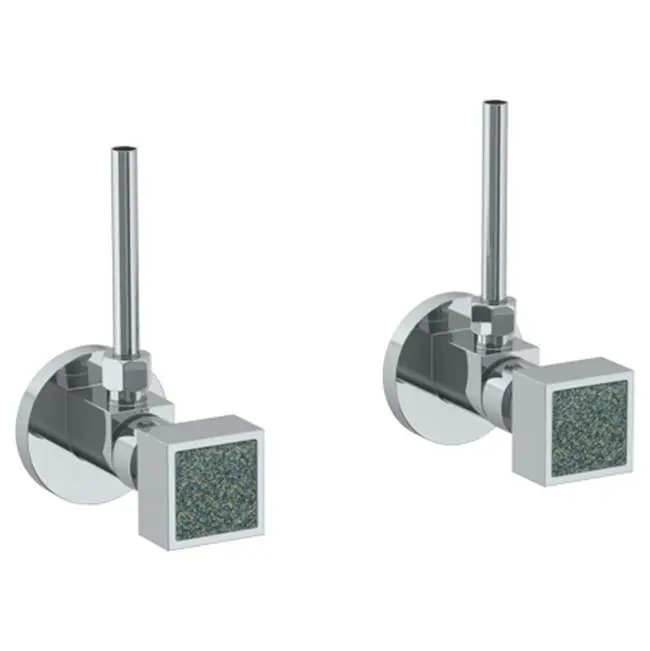 Lavatory Angle Stop Kit -1/2" IPS x 3/8" OD Compression