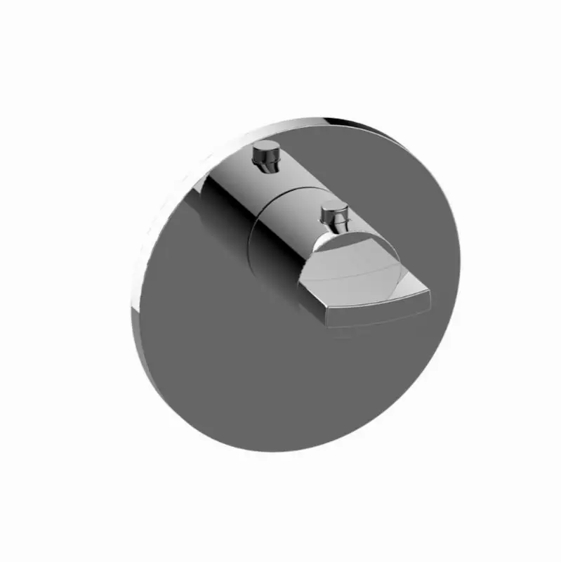 M-Series Round Thermostatic Valve Trim Plate w/Targa/Sade Handle
