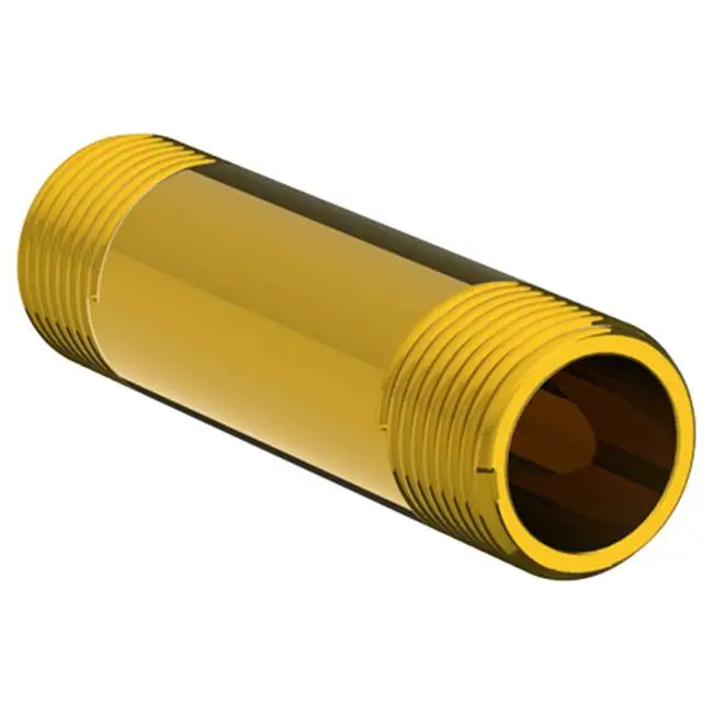 1/2" x 3" Brass Nipple
