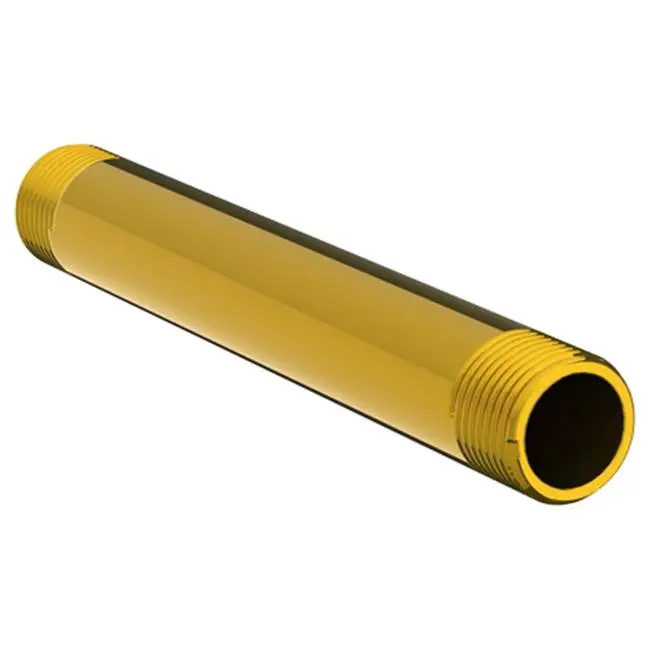 1/2" x 6" Brass Nipple