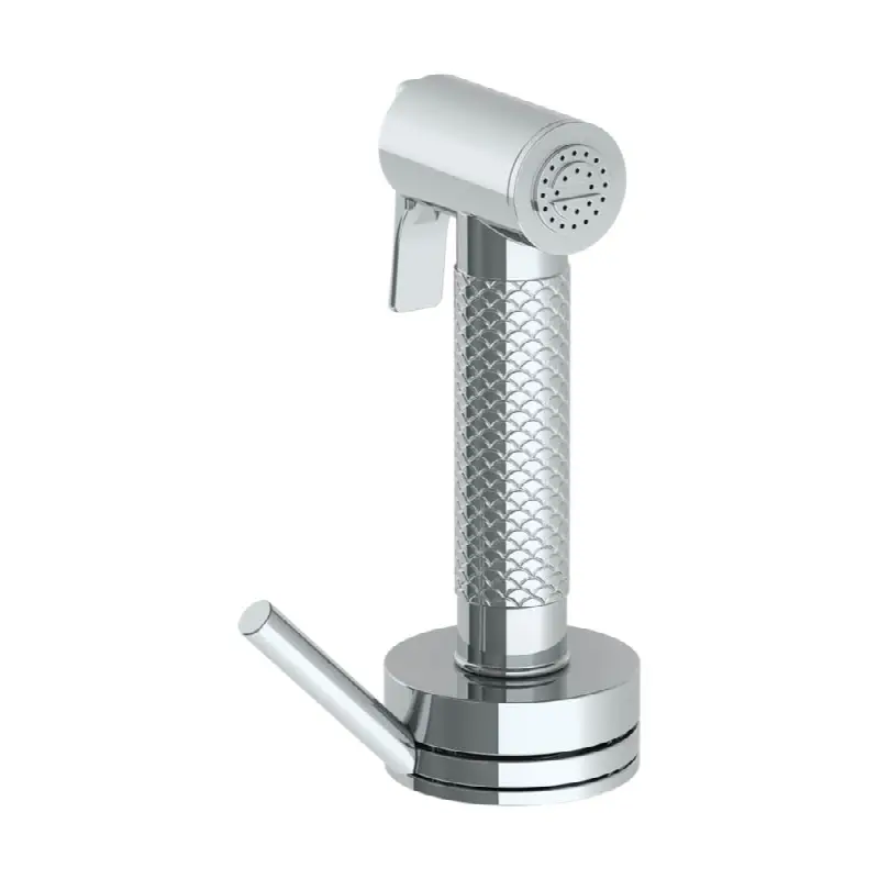 Deck Mounted Independent Lily Ogee Side Spray with Integrated Mixer