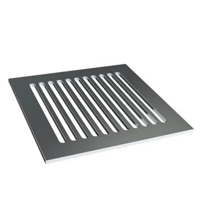 designer shower drain - 5" X 5" strainer only