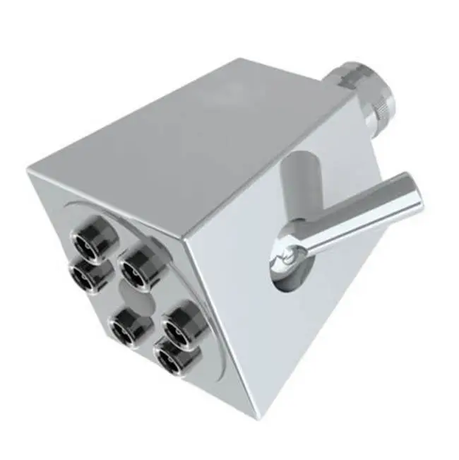6 Jet Shower Head 1.75 GPM At 80 PSI