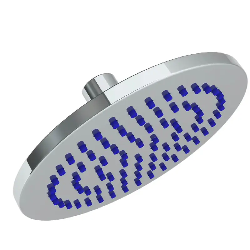 Titanium antiscale shower head