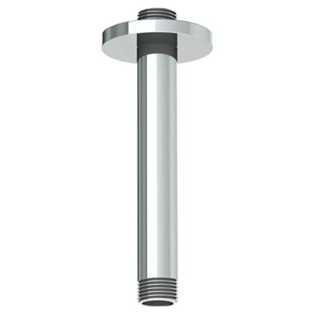 6" Ceiling Arm With Round Flange