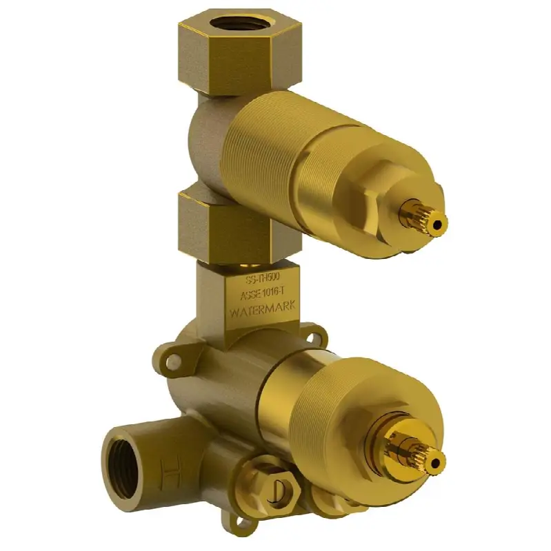 1/2" Mini Thermostatic Valve with Volume Control