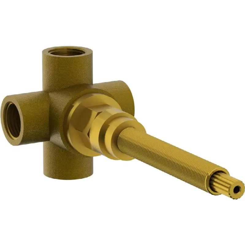 1/2" Wall (Tile) Stop + 3 Way Diverter In One