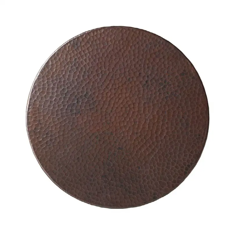 Copper Lazy Susan in Antique, 20"