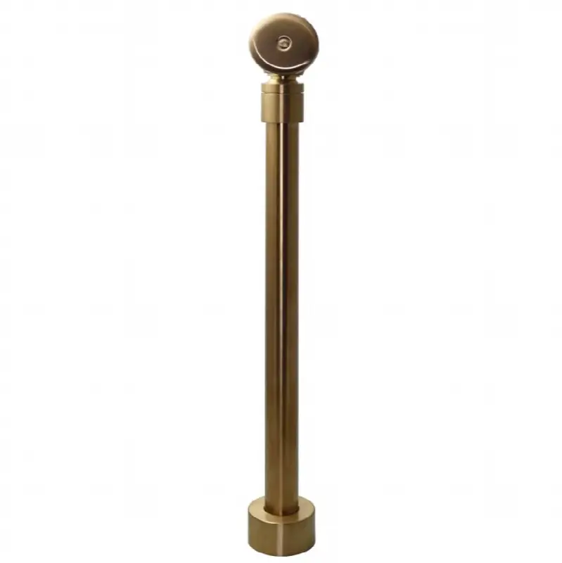 Push to Seal Bath Waste & Overflow in Champagne Bronze PVD