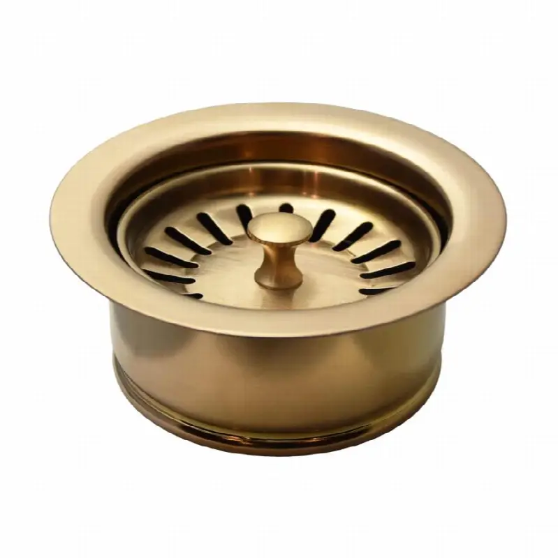 Disposer Trim w/Basket Strainer in Champagne Bronze PVD
