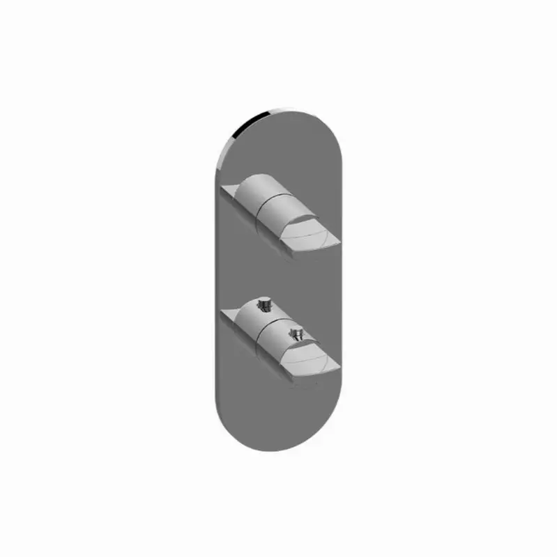 Sade/Targa Round M-Series Valve Trim with Two Handles