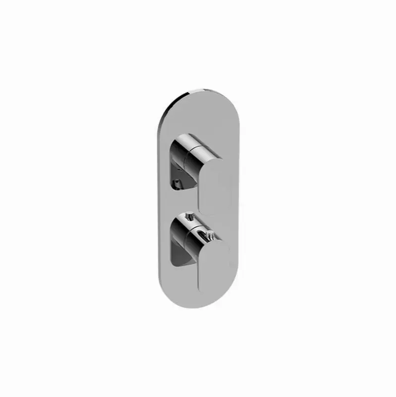 Sento Round M-Series Valve Trim with Two Handles