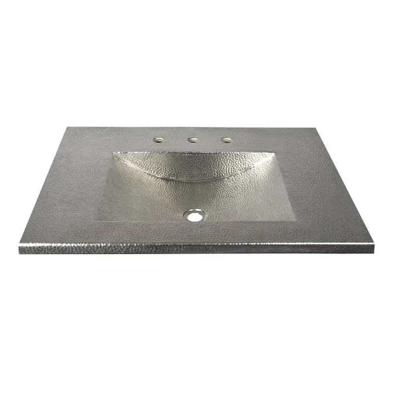 30" Cozumel Vanity Top in Brushed Nickel