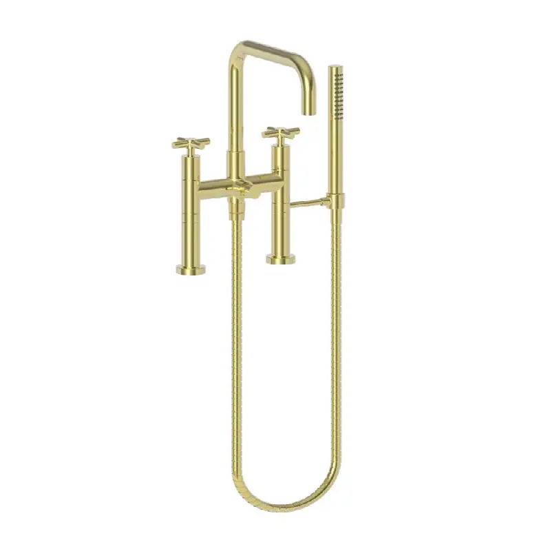 East Square® Exposed Tub & Hand Shower Set - Deck Mount
