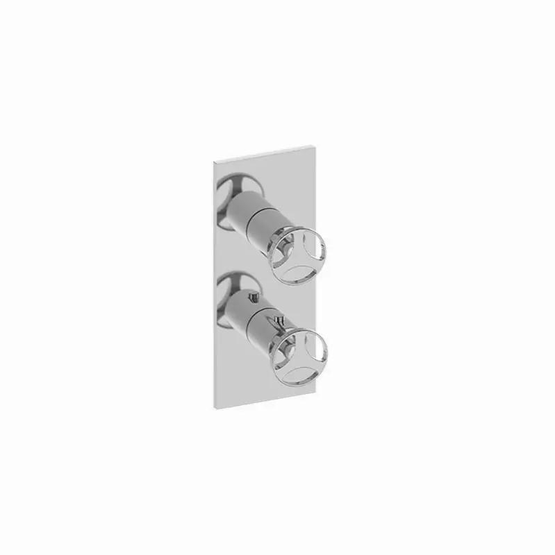 Harley Square M-Series Valve Trim with Two Handles