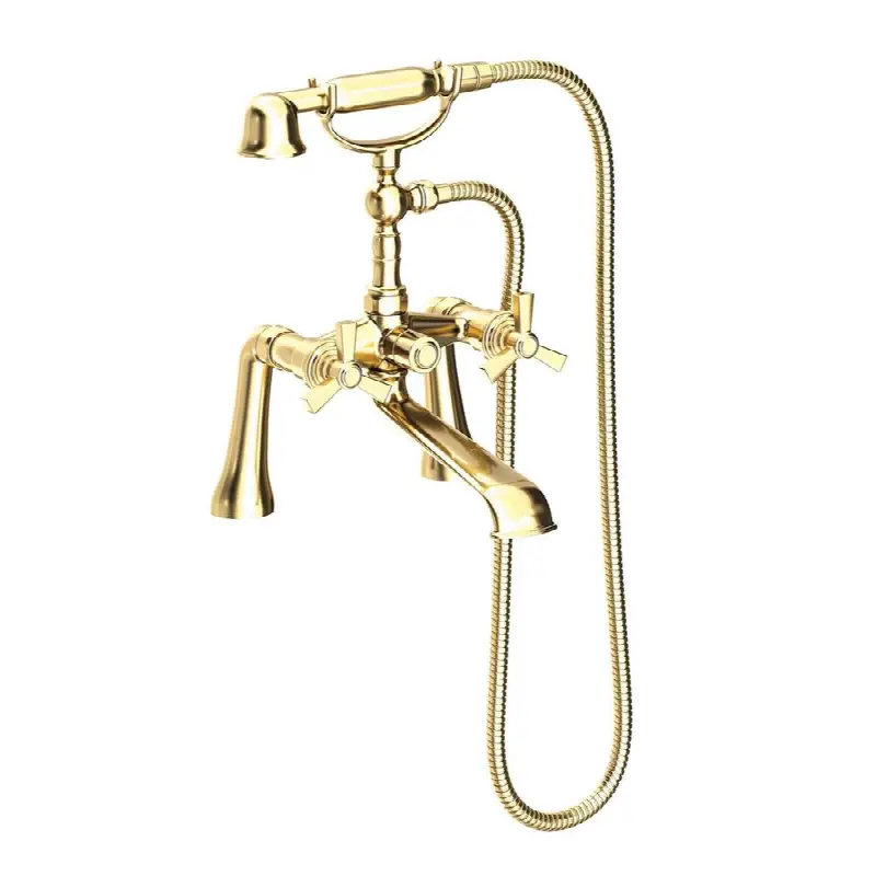 Miro Exposed Tub & Hand Shower Set - Deck Mount