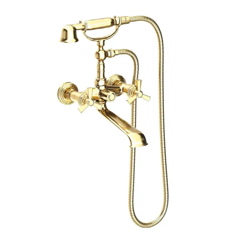 Miro Exposed Tub & Hand Shower Set - Wall Mount