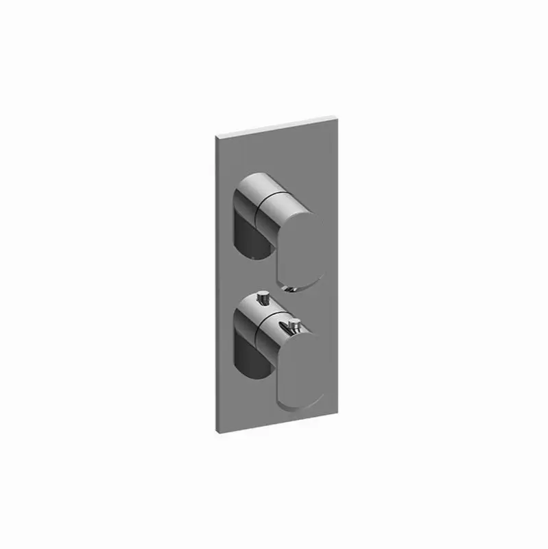Phase Square M-Series Valve Trim with Two Handles