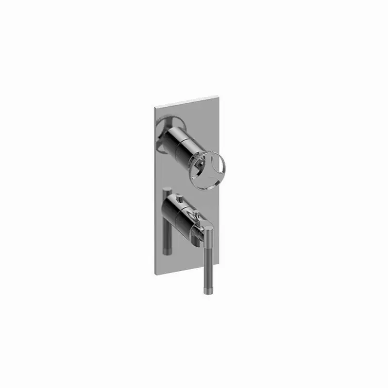 Harley Square M-Series Valve Trim with Two Handles