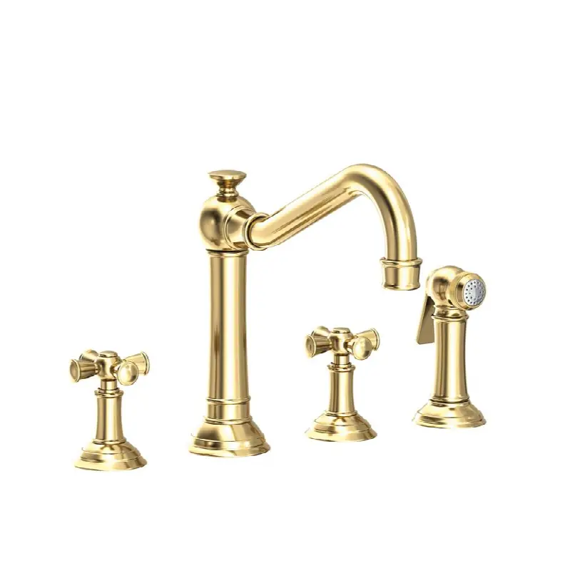 Jacobean Kitchen Faucet with Side Spray