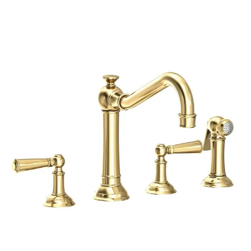 Jacobean Kitchen Faucet with Side Spray