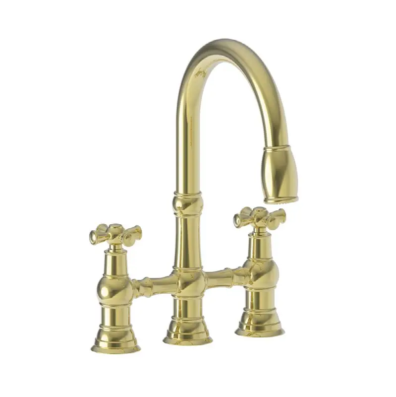 Jacobean Kitchen Bridge Pull-Down Faucet
