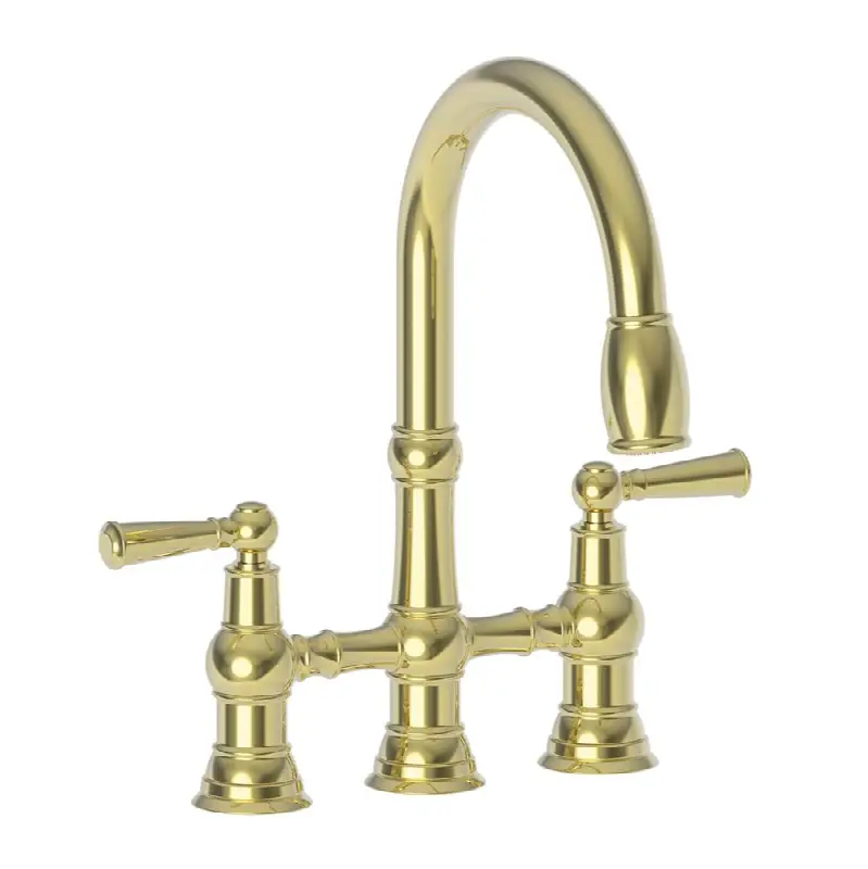 Jacobean Kitchen Bridge Pull-Down Faucet
