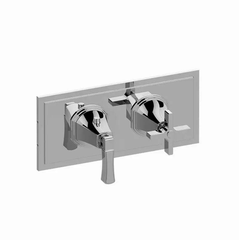 Finezza UNO M-Series Valve Trim with Two Handles (Horizontal Orientation)