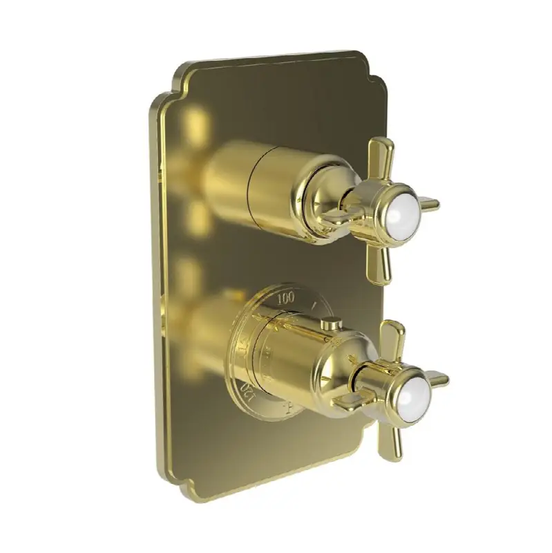 Fairfield 1/2" Square Thermostatic Trim Plate with Handle