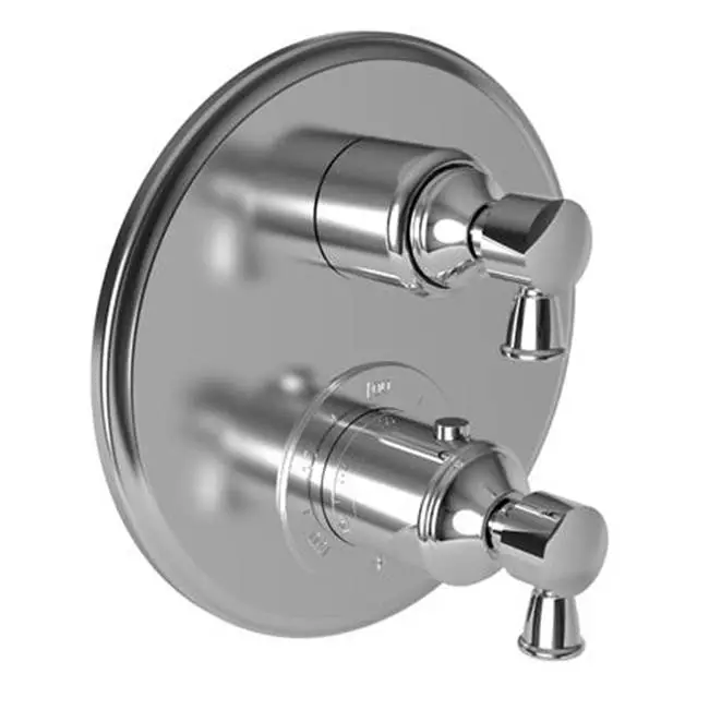 Metropole® 1/2" Round Thermostatic Trim Plate with Handle
