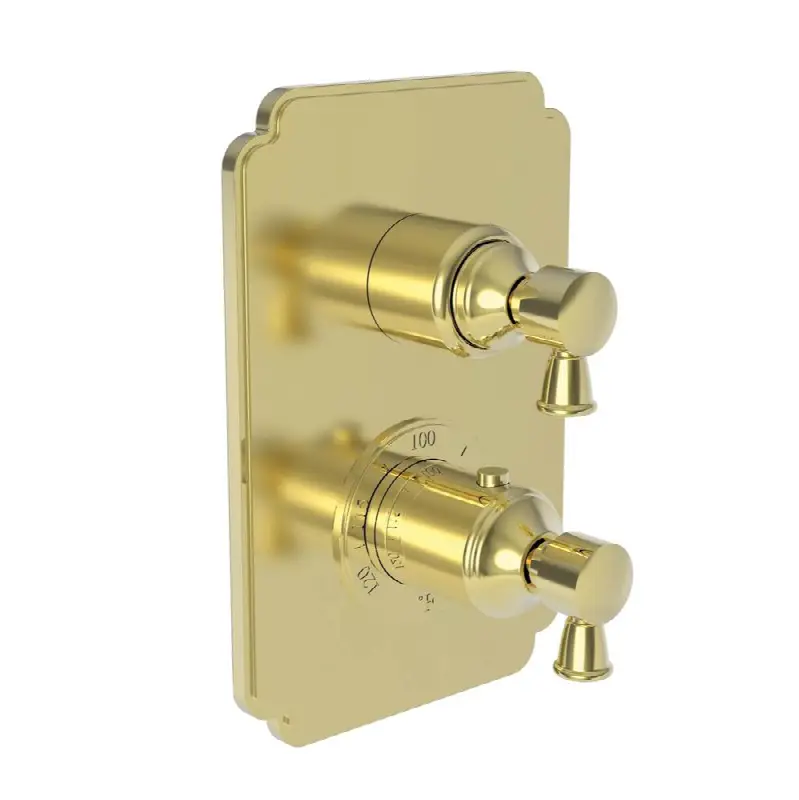 Metropole® 1/2" Square Thermostatic Trim Plate with Handle