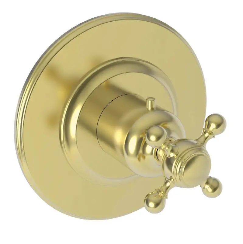 Victoria 3/4" Round Thermostatic Trim Plate with Handle