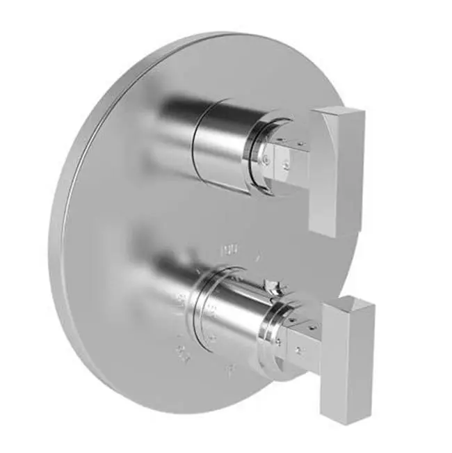 Priya® 1/2" Round Thermostatic Trim Plate with Handle
