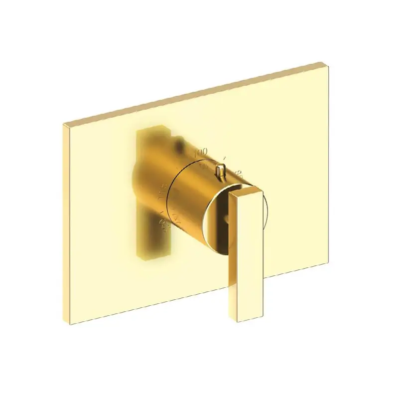 Secant® 3/4" Rectangular Thermostatic Trim Plate with Handle