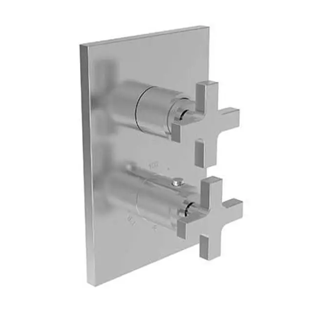 Secant® 1/2" Square Thermostatic Trim Plate with Handle