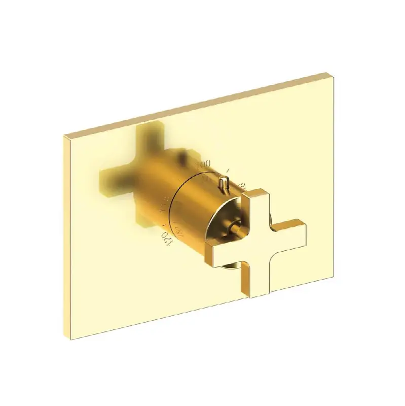 Secant® 3/4" Rectangular Thermostatic Trim Plate with Handle