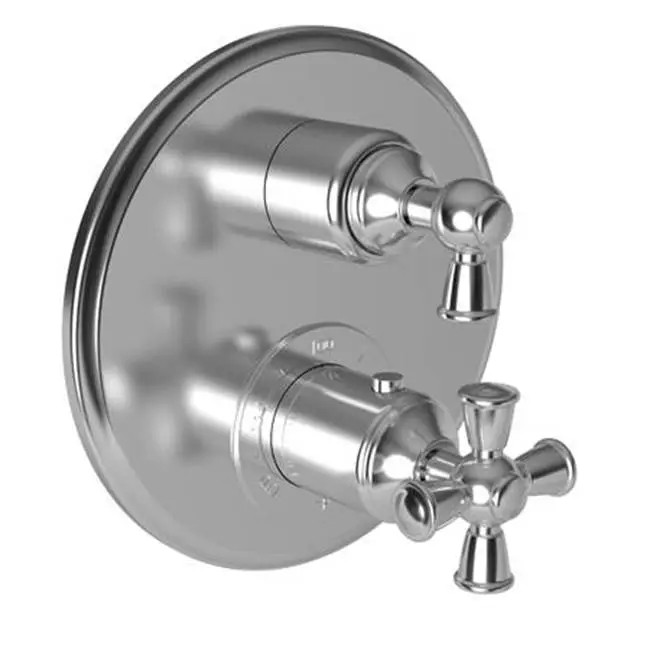 Aylesbury 1/2" Round Thermostatic Trim Plate with Handle