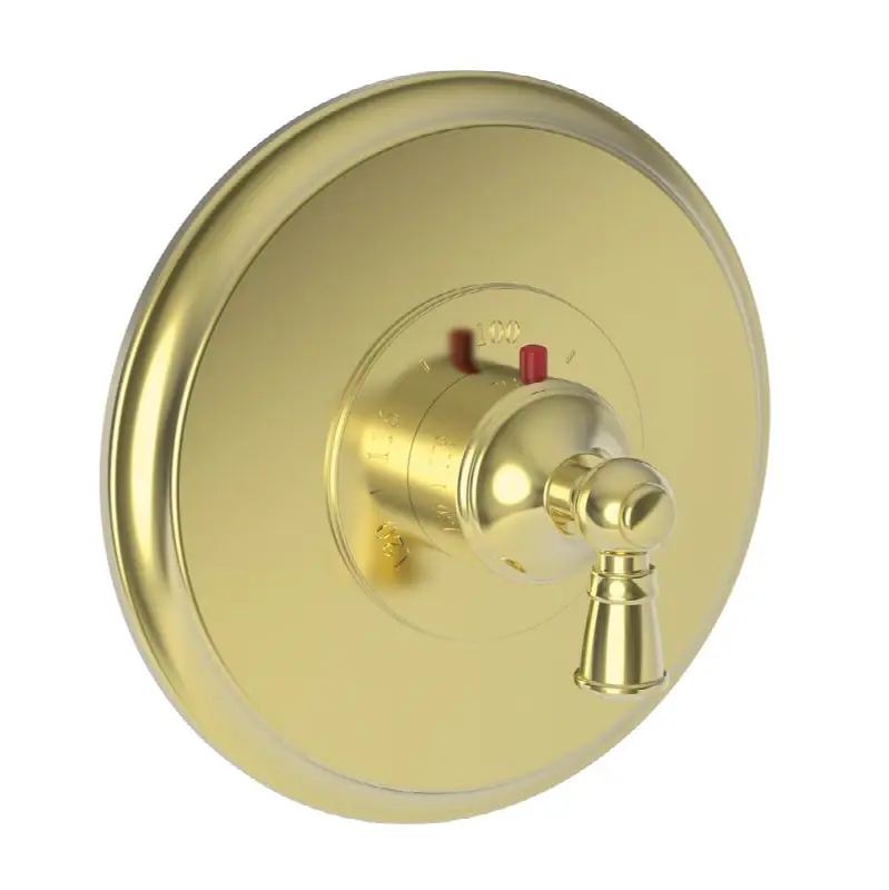 Aylesbury 3/4" Round Thermostatic Trim Plate with Handle
