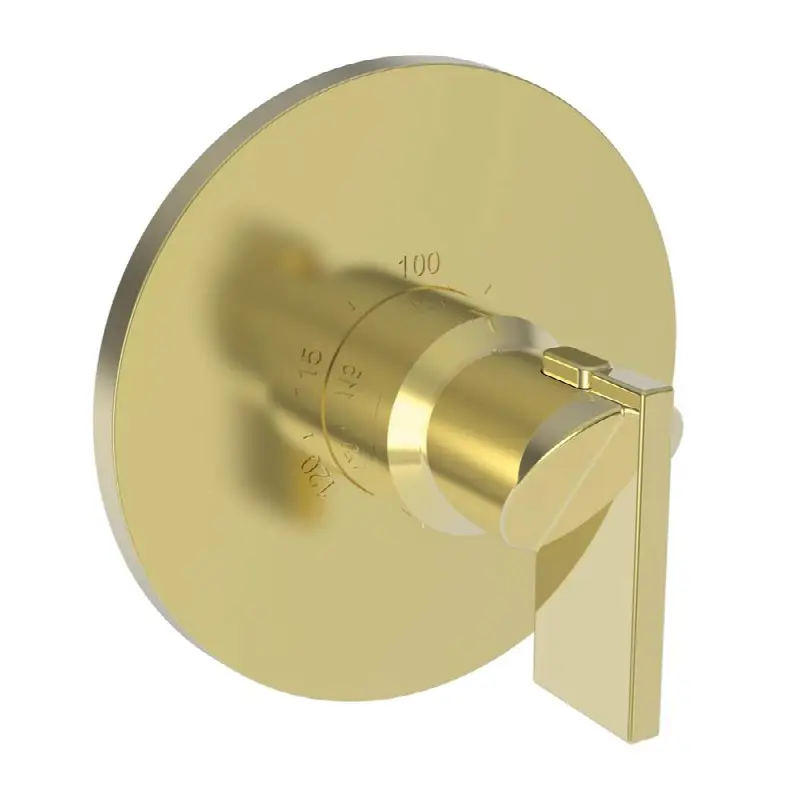 Priya® 3/4" Round Thermostatic Trim Plate with Handle