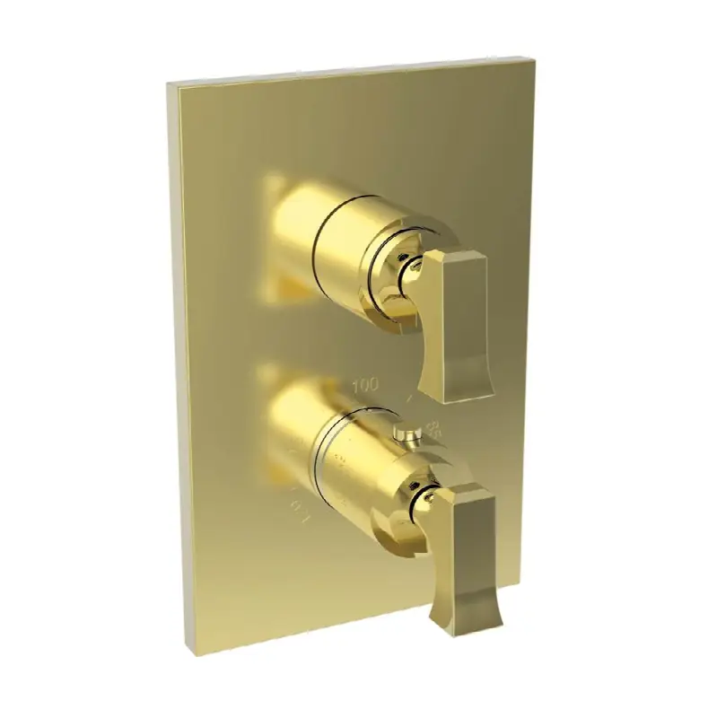 Joffrey® 1/2" Square Thermostatic Trim Plate with Handle
